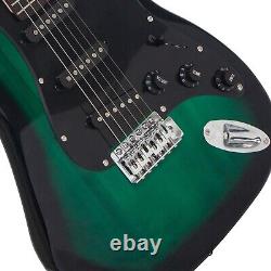 Full Size Electric Guitar 39 inch Beginner Super Kit with 20 Watt Amplifier New
