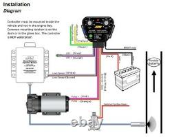 GENUINE AEM 30-3300 Water Methanol Injection Kit 1 Gallon Tank V2 with MAP Sensor