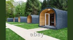 GRP/Composite Glamping, Pod Shell, Garden Office, Self Build Kit (3m x 5m)