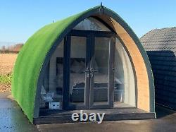 GRP/Composite Glamping, Pod Shell, Garden Office, Self Build Kit (3m x 5m)