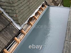 GRP Fibreglass Roofing kit 600g Ral Colour 7011 IronGrey