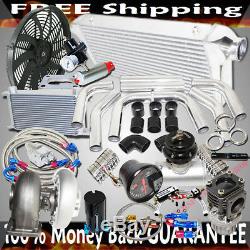 GT45 Turbo 3 Intercooler +Piping+BOV+Oil Cooler Kits Stage III High Performance