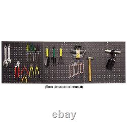 Garage Peg Board Steel Tool Rack 6ft Long Seville With Peg Kit Free Delivery