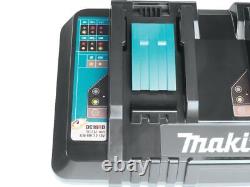 Genuine Makita BL1850 2 x 5.0Ah Battery Twin Charger Kit 45Min Charge Time