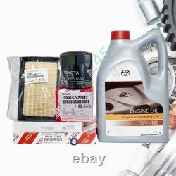 Genuine Toyota Corolla Hybrid 1.8 Service Kit 2019 Present 0W16 Oil & Filters