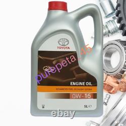 Genuine Toyota Corolla Hybrid 1.8 Service Kit 2019 Present 0W16 Oil & Filters