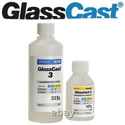GlassCast 3 Clear Epoxy Penny Floor Resin, Tabletop, Bar-Top Coating Resin