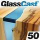 Glasscast 50 River Table Resin, Furniture Infills, Clear Casting, Glass Cast