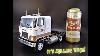 Gmc Astro 95 Semi Tractor Miller High Life 1 25 Scale Model Kit Build Review Weathering Amt 1230