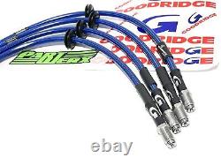 Goodridge Braided Brake Hoses Kit Brand New Performance for Vauxhall Corsa D VXR