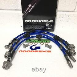 Goodridge Braided Brake Hoses Kit Brand New Performance for Vauxhall Corsa D VXR