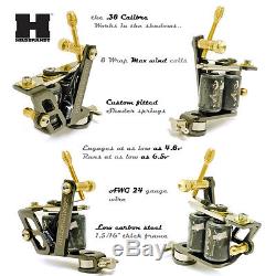 HILDBRANDT Professional Complete Tattoo Kit 4 Machine COIL ROTARY Gun Set INK