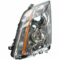 Halogen Headlights Headlamps Left & Right Pair Set for 08-14 Cadillac CTS