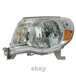Headlights Headlamps Left & Right Pair Set For 2005-2011 Toyota Tacoma Pickup