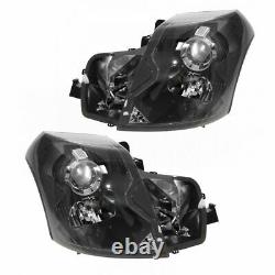 Headlights Headlamps Left & Right Pair Set NEW for 03-07 Cadillac CTS