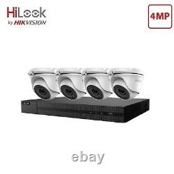 Hikvision Hilook Cctv System Hdmi Dvr Dome Night Vision Outdoor Camera Full Kit