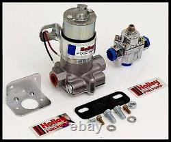 Holley 110 Gph Blue Electric Fuel Pump With Regulator # 12-802-1-kit