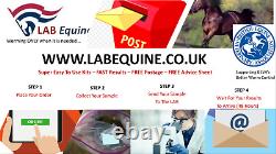 Horse Faecal Equine Egg Count Kit, Worm count, Worming kit FREE RETURN POSTAGE