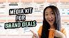 How To Create A Media Kit Get More Brand Deals