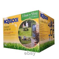 Hozelock Garden Jet Pump 3000 Kit 600w 3.5 Bar 51 PSI Easy Clean Filters UK Plug