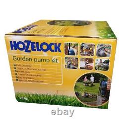 Hozelock Garden Jet Pump 3000 Kit 600w 3.5 Bar 51 PSI Easy Clean Filters UK Plug