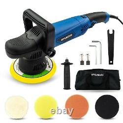 Hyundai Dual Action Car Polisher Kit 150mm Random Orbital Polishing Machine