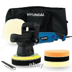 Hyundai Dual Action Car Polisher Kit 150mm Random Orbital Polishing Machine