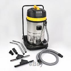 INDUSTRIAL VACUUM CLEANER 80 LITRE WET AND DRY HOOVER 3000W CARWASH KIT Wido
