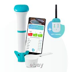 Iopool EcO Connect Smart Water Monitor for Hot Tubs & Swimming Pools Tester Test