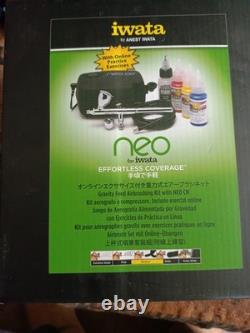 Iwata Airbrush Complete Kit Unwanted Gift Brand New Unused