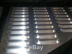 Jeep XJ Cherokee Louver Aluminum Hood BoltOn Vent Panels Kit RodLouvers Cooling