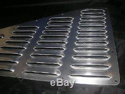 Jeep XJ Cherokee Louver Aluminum Hood BoltOn Vent Panels Kit RodLouvers Cooling