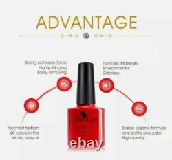 Kit Brand New 60 colours Gel Polish Color Gel Polish UV LED