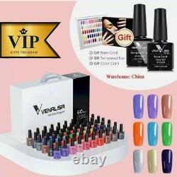 Kit Brand New Nails Set Venalisa Vip 1 60 Colors Polish gel nail Uv