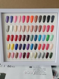 Kit Professional Polish Kit 60 Pcs Venalisa Vip 1 Brand New 7,5 ml each bottle