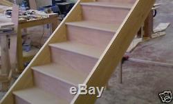 Kit form straight staircase