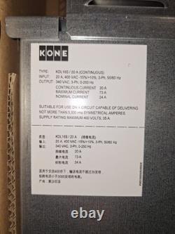 Kone KDL16 S brand New Full Kit. Latest Upgrade For V3F16/KDL16L