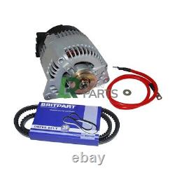 LAND ROVER DEFENDER 200TDi NEW ALTERNATOR UPGRADE KIT 100 AMP (1989-1994) DA1195