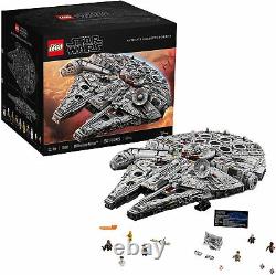 LEGO 75192 Star Wars Millennium Falcon 7541 Pieces Building Kit and Starship