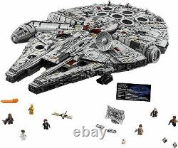 LEGO 75192 Star Wars Millennium Falcon 7541 Pieces Building Kit and Starship
