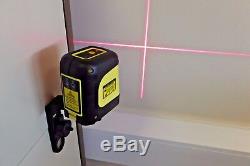 Laser Level kit with ground-works Rotary Laser & indoor Crossline +Tripod/Staff