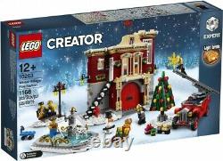 Lego Creator Winter Village Fire Station (10263) Building Kit 1166 Pcs