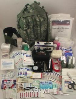 Level 3 Military First Aid Survivor Tactical Trauma Medical Emergency Kit New