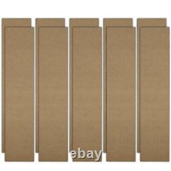 MDF Strips Shaker Wall Panelling Kit Packs 1220mm x 90mm x 6mm or 9mm
