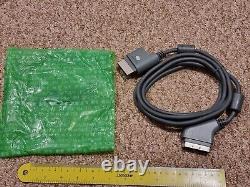 MICROSOFT XBOX 360 OFFICIAL RGB SCART TV AV CABLE LEAD BRAND NEW From DEV KIT