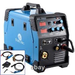 MIG 200A INVERTER DC WELDER 3in1 MMA TIG GAS GASLESS ARC MAG WELDING MACHINE KIT