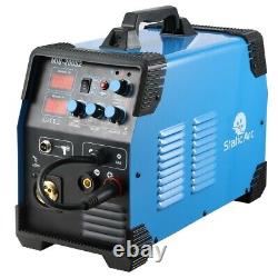 MIG 200A INVERTER DC WELDER 3in1 MMA TIG GAS GASLESS ARC MAG WELDING MACHINE KIT