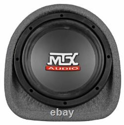 MTX Road Thunder RT8PT 8 240 Watt Powered Vented/Ported Bass Tube+Amp Wire Kit