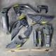 Mx Graphics & Plastics Kit Husqvarna Grey Tc Fc Te Fe 50 65 85 125 250 450