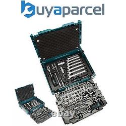 Makita 120 Piece General Maintenance Kit Spanner Socket Screwdriver Set + Makpac